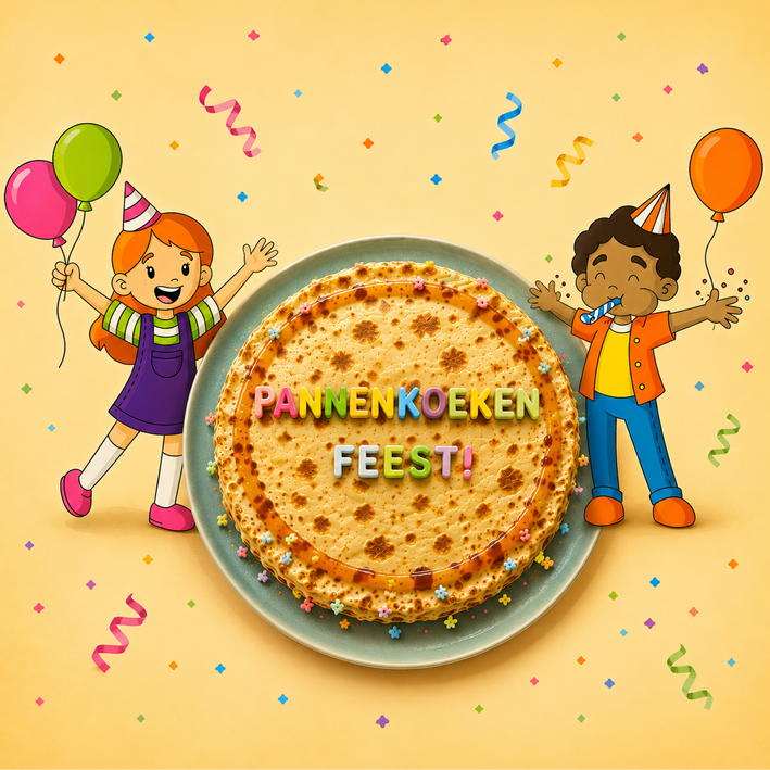 Foto voor 'Onbeperkt Pannenkoekenfeest'